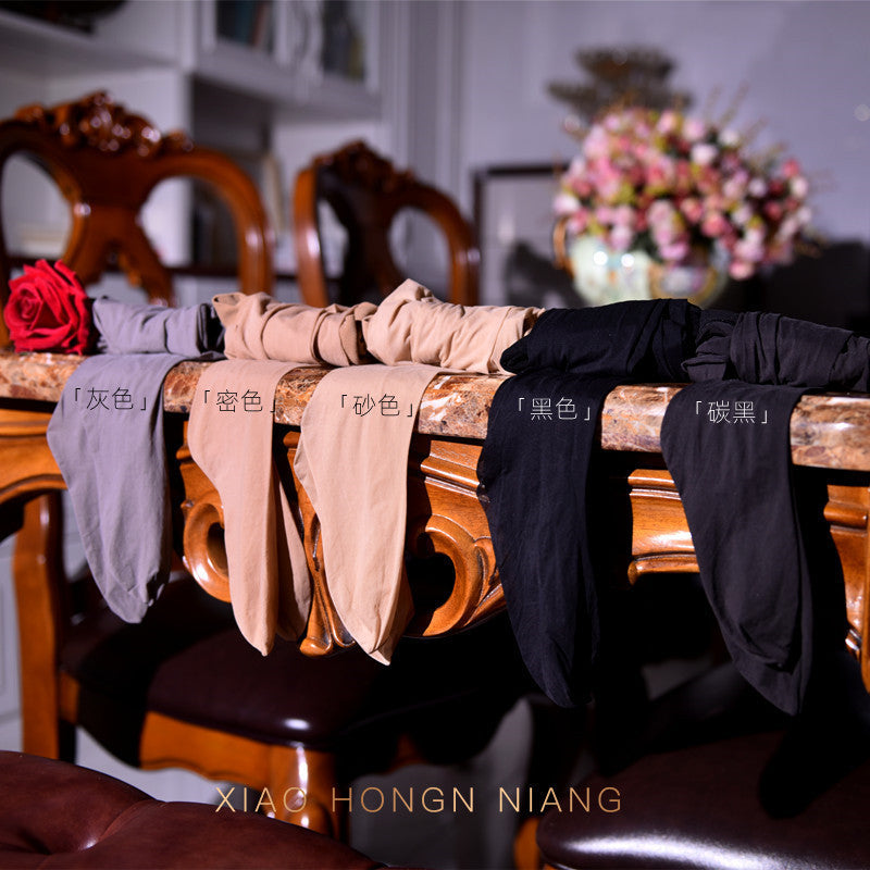 Seamless Men's High Elasticity Sheer Pantyhose