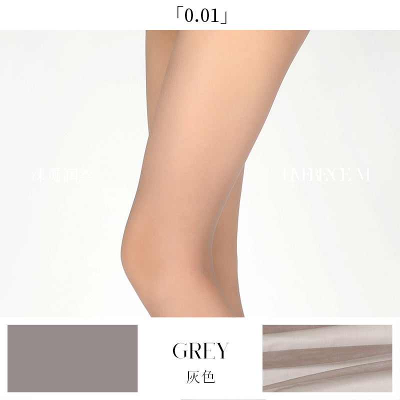 Limerence-M「Silky0.01」High Waist Seamless Crotch Ultra-Thin Pantyhose