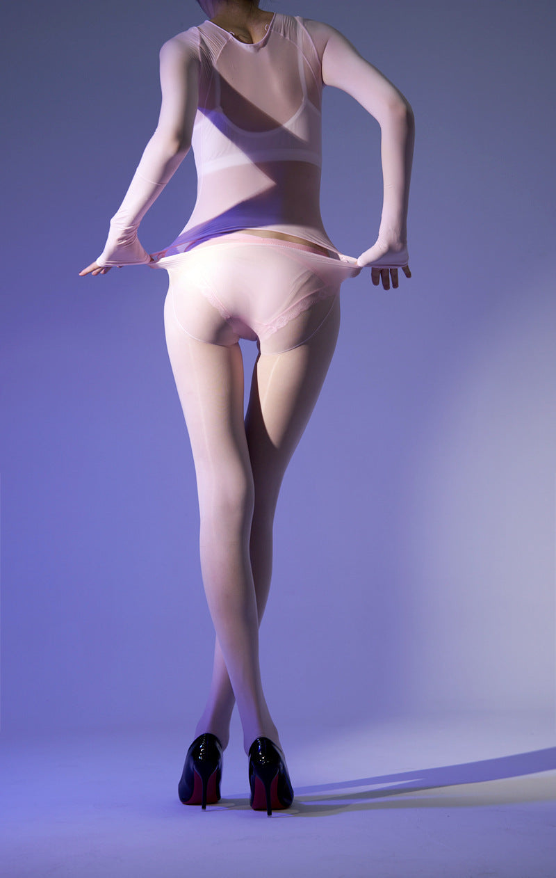 Backless Plus Size Glossy Bodysuits