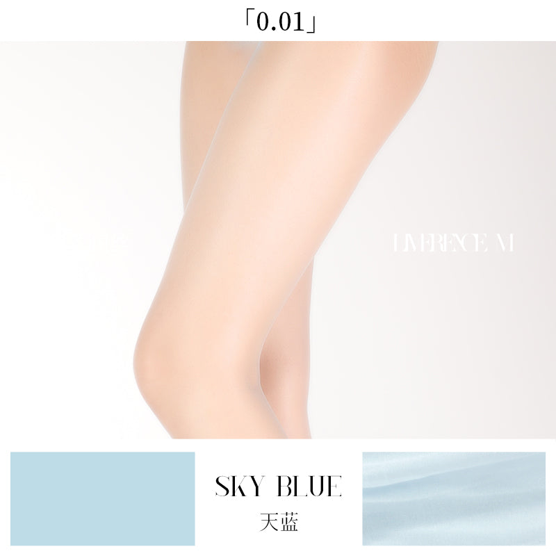 Limerence-M「Silky0.01」High Waist Seamless Crotch Ultra-Thin Pantyhose