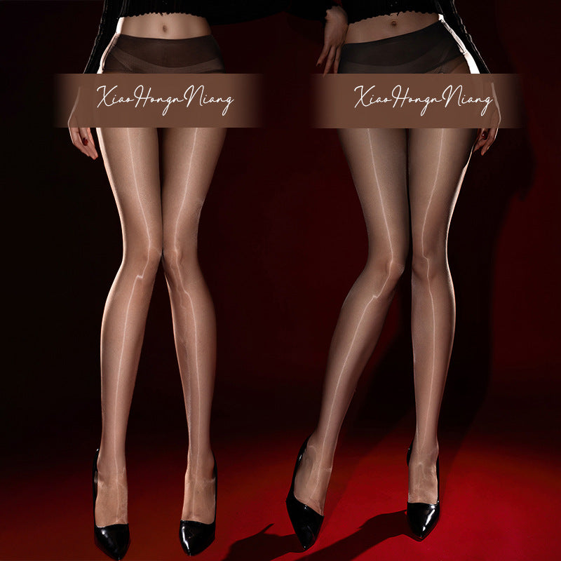 Little Matchmaker「Vanilla Jelly」Aurora Glossy Seamless Pantyhose