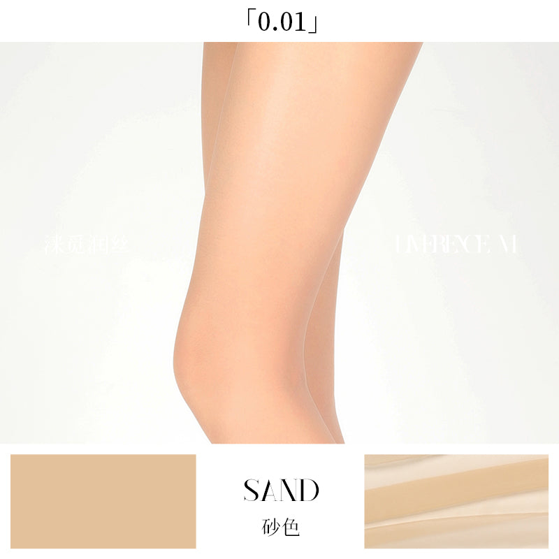 Limerence-M「Silky0.01」High Waist Seamless Crotch Ultra-Thin Pantyhose