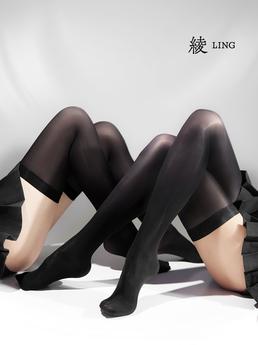 「BLUSH 绯」15D Hold Up Stockings