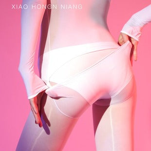 Backless Plus Size Glossy Bodysuits