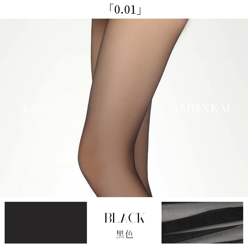 Limerence-M「Silky0.01」High Waist Seamless Crotch Ultra-Thin Pantyhose