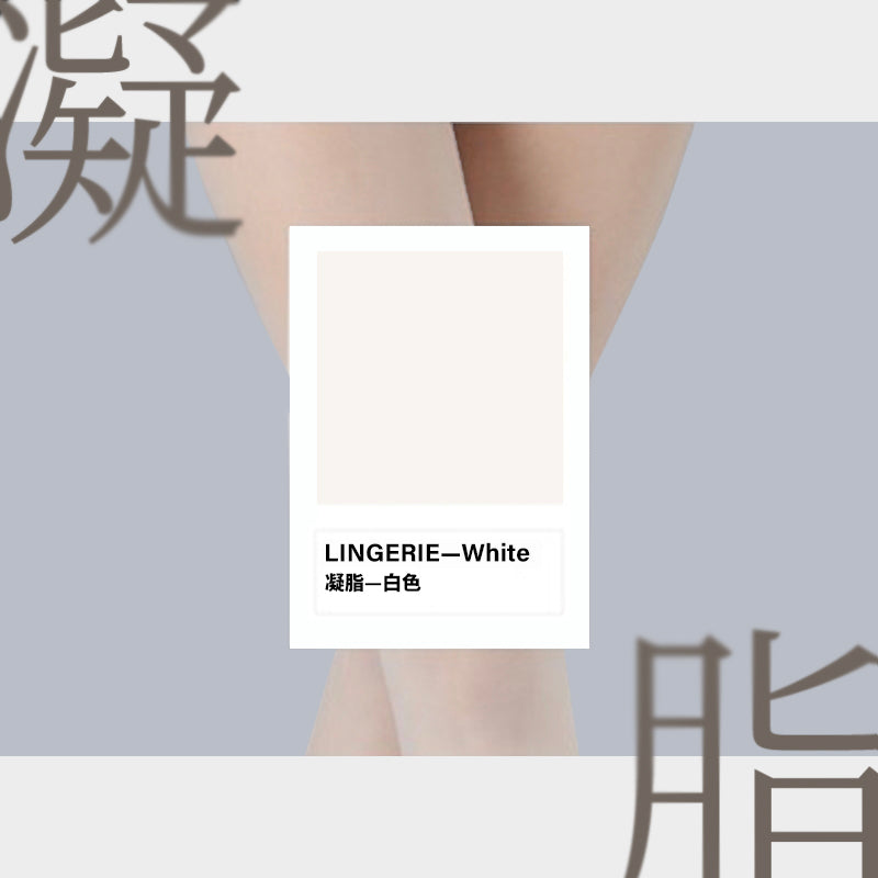 「LITHE SATIN」15D Seamless Mid-Waist Sheer Pantyhose